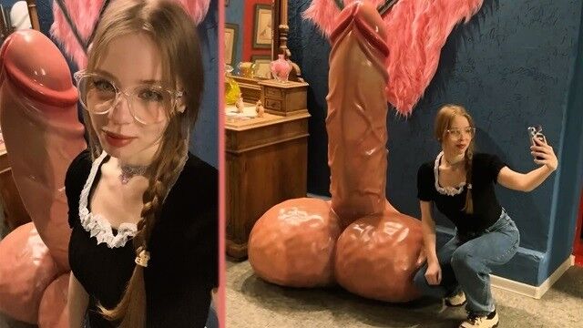 Изображение Соблазнил застенчивую студентку, которая любит большие члены